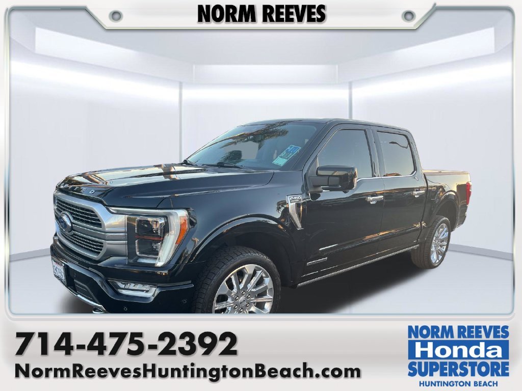 Used 2022 Black Ford Limited image 1