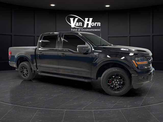 Used 2024 Agate Black Metallic Ford XLT image 1