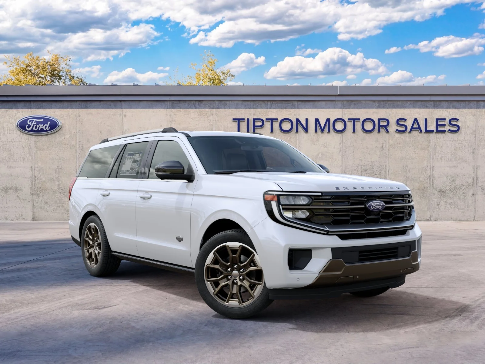 New 2027 Star White Metallic Tri-Coat Ford King Ranch® image 4