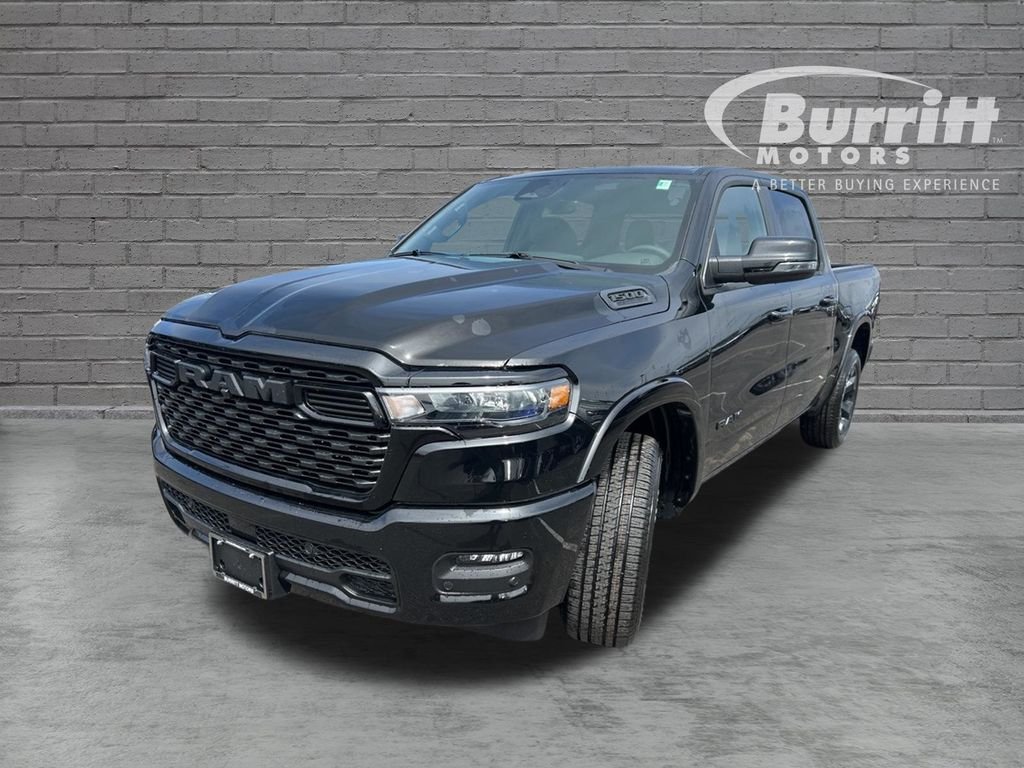 New 2026 Diamond Black Crystal Pearl-Coat Exterior Paint RAM Big Horn/Lone Star image 1