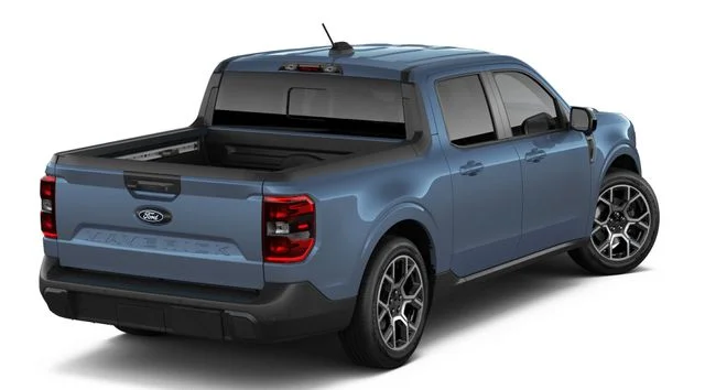 New 2026 Azure Gray Metallic Tri-Coat Ford Lariat image 3