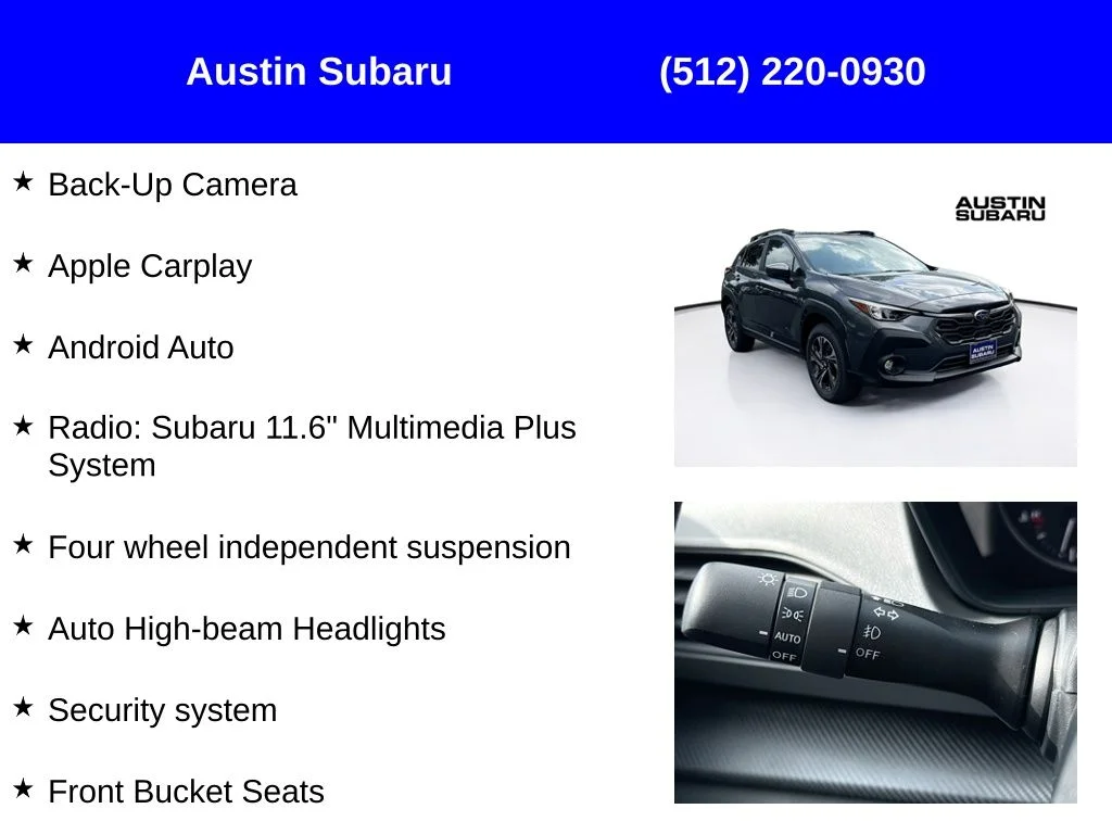 New 2026 Gray Subaru Premium image 9