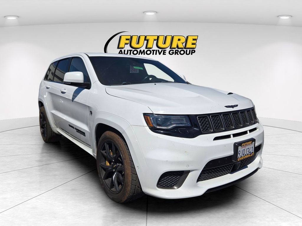 Used 2018 White Jeep Trackhawk image 1