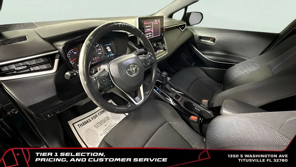 Used 2020 Black Toyota SE image 18