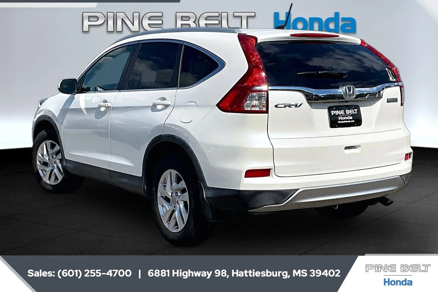 Used 2016 White Diamond Pearl Honda EX-L image 2