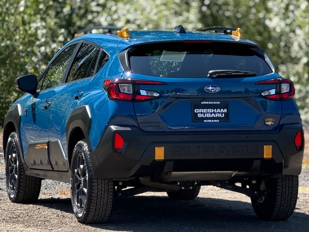 Used 2024 Geyser Blue Pearl Subaru Wilderness image 5