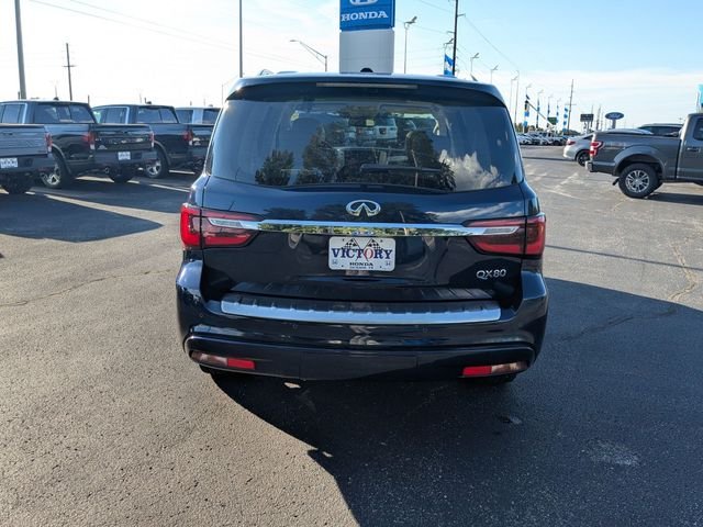Used 2018 Hermosa Blue INFINITI Base image 8