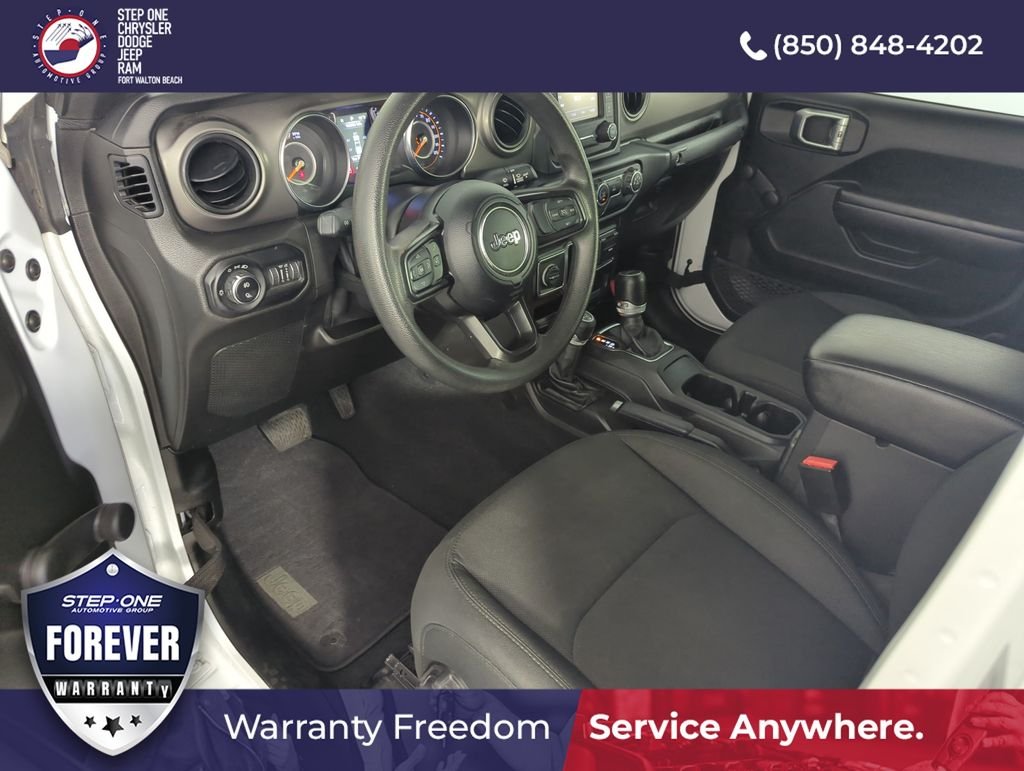 Used 2021 White Jeep Sport image 10