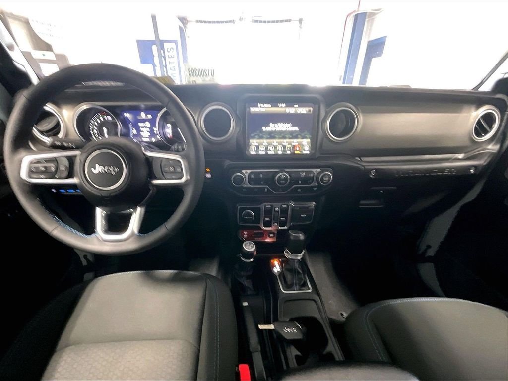 Used 2023 Gray Jeep Rubicon 4xe image 21