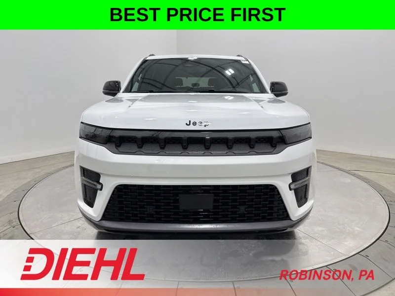 New 2026 Bright White Clear-Coat Exterior Paint Jeep Limited Altitude image 2