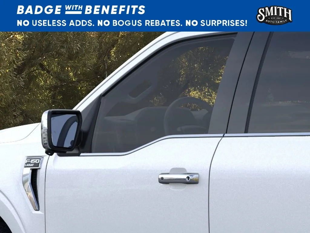 New 2026 Star White Metallic Tri-Coat Ford Lariat® image 21