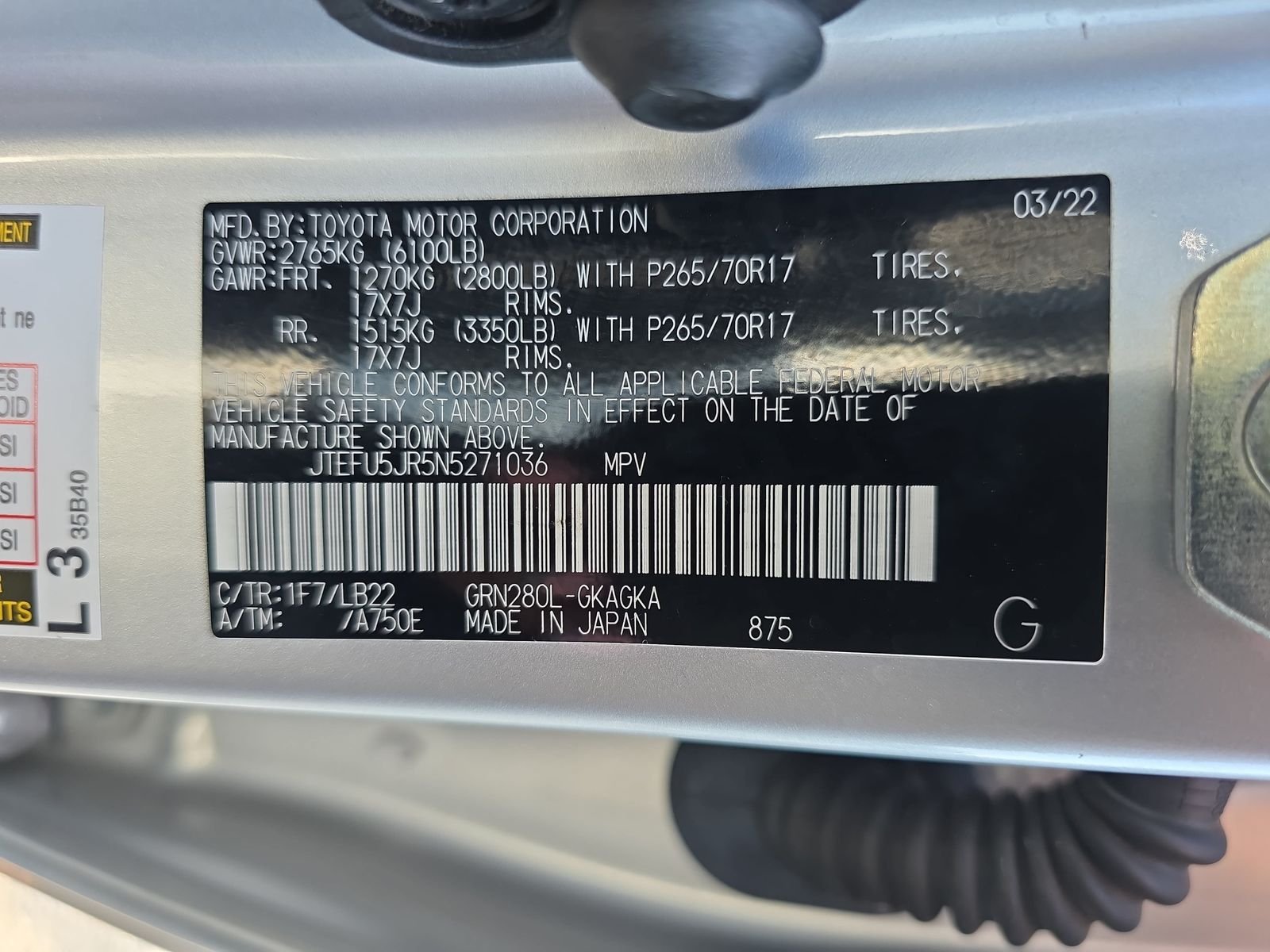 Used 2022 Silver Toyota SR5 Premium image 34