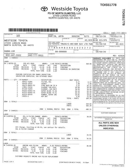 Certified Used 2019 Blue Toyota Limited image 18