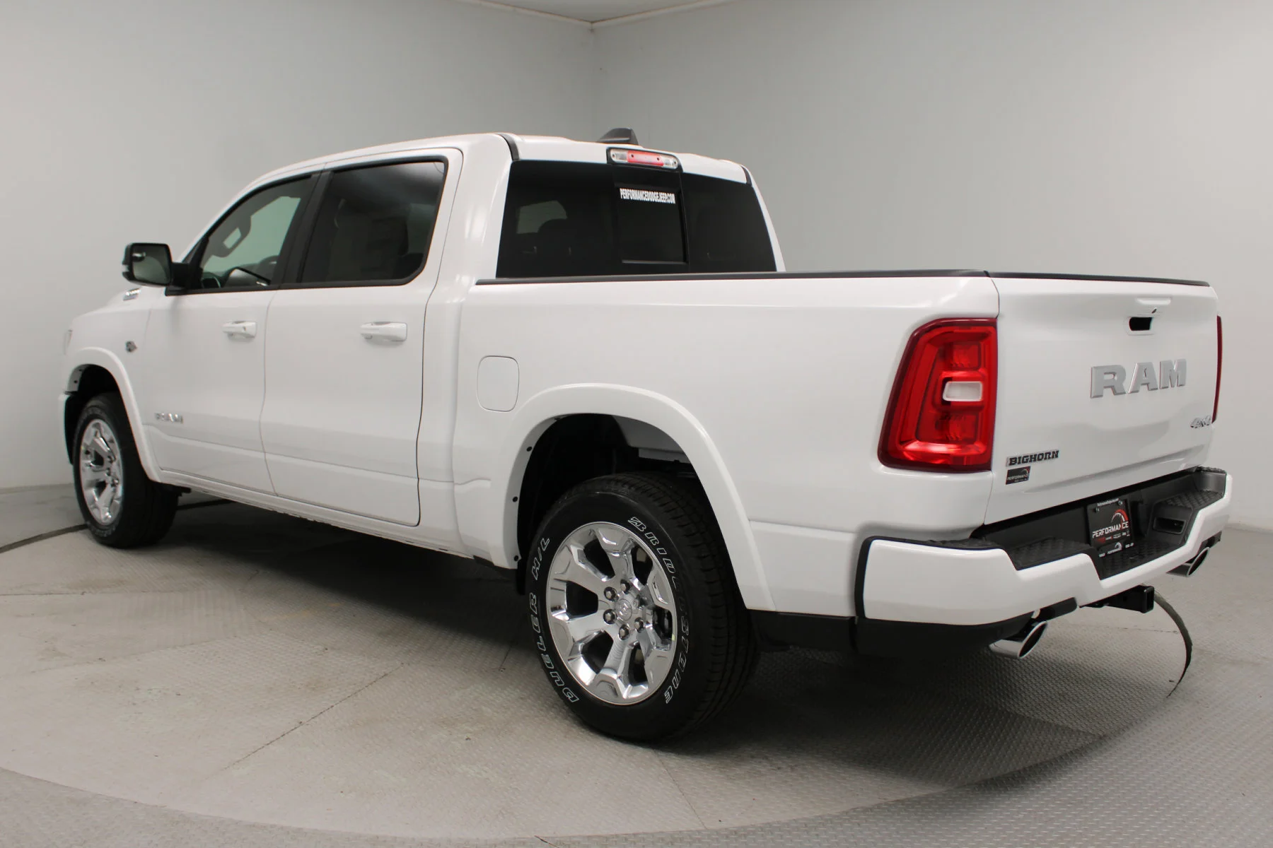 New 2026 Bright White Clear-Coat Exterior Paint RAM Big Horn 4x4 Crew Cab 5