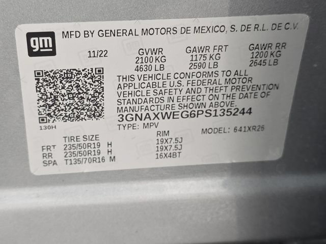 Used 2023 STERLING GRAY METALLIC Chevrolet RS image 10