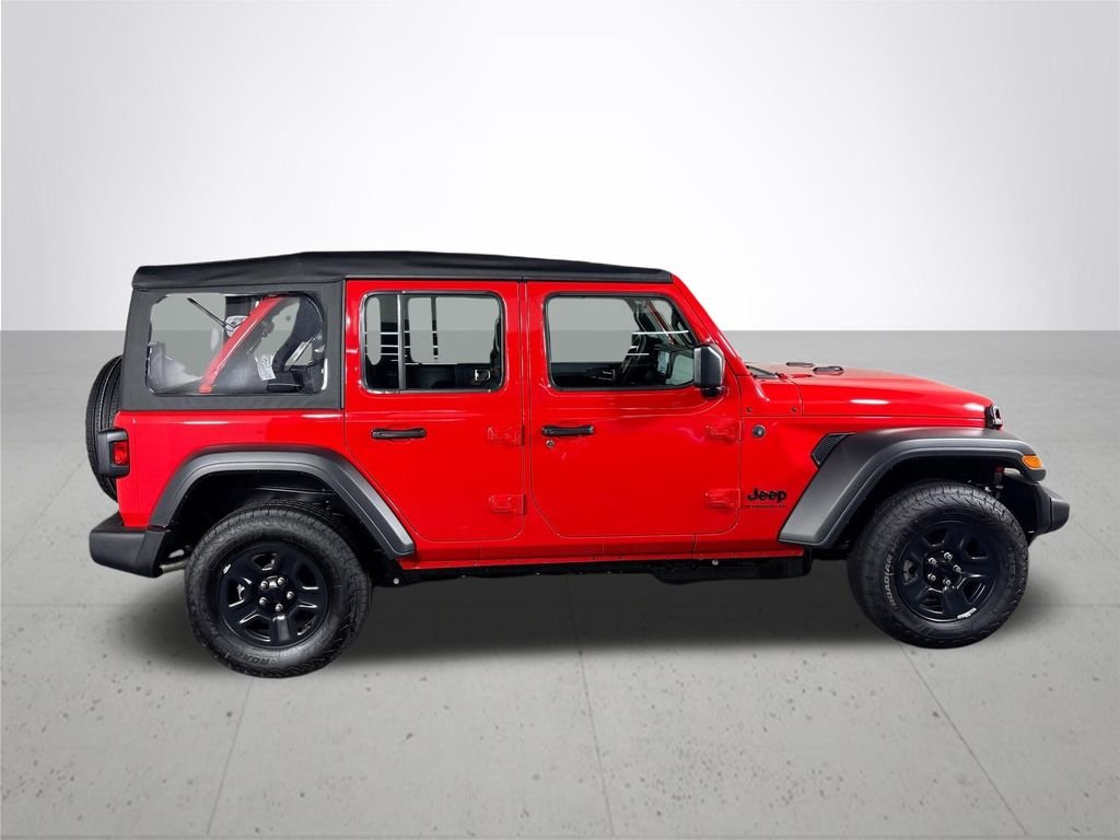 New 2026 Firecracker Red Clear-Coat Exterior Paint Jeep Sport S image 5