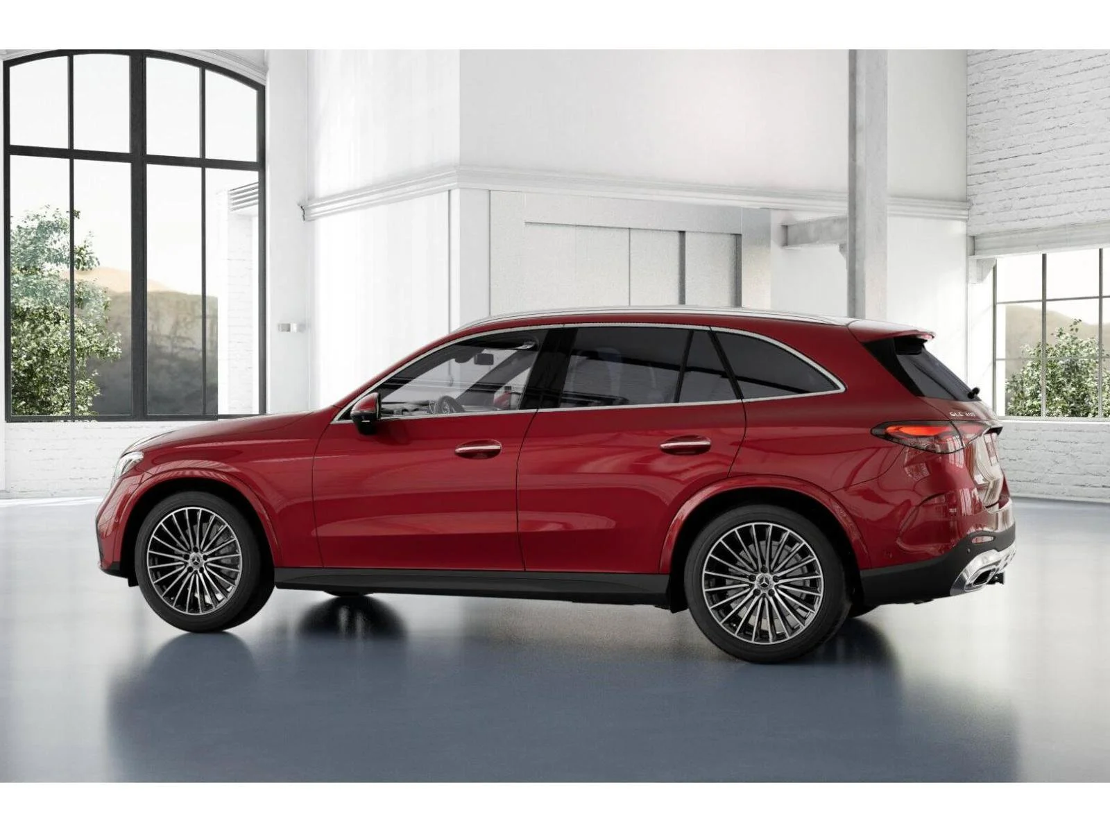 New 2026 MANUFAKTUR Patagonia Red Metallic Mercedes-Benz GLC 300 image 33