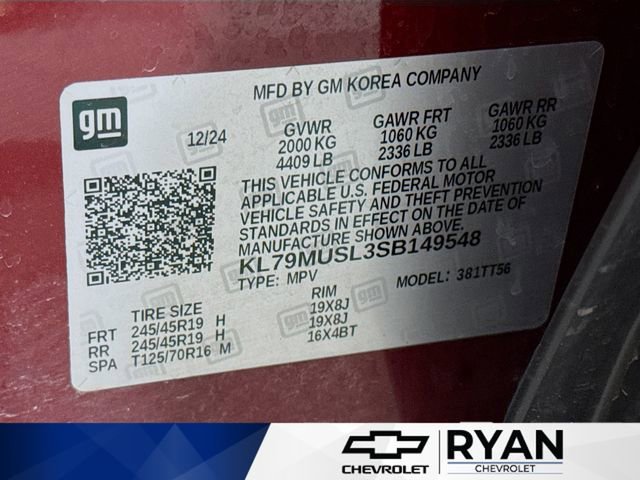 Used 2025 Crimson Metallic Chevrolet RS image 31