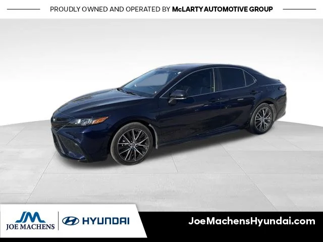 Used 2022 Blue Toyota SE image 2