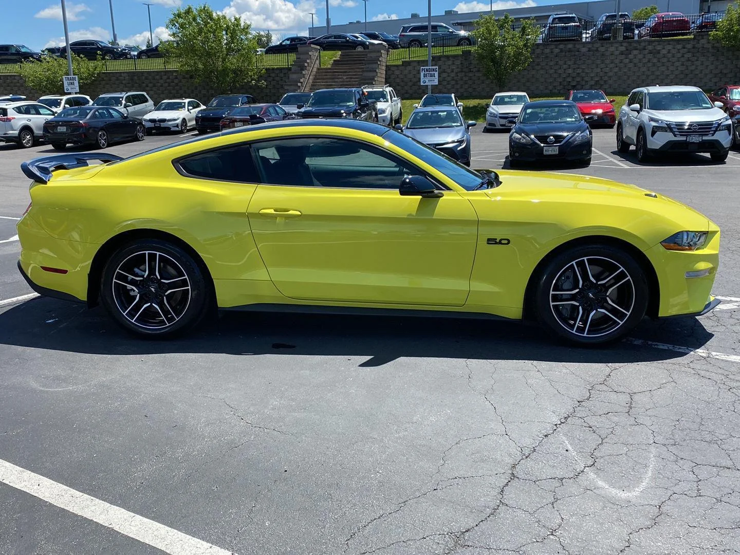 Used 2021 Grabber Yellow Ford GT image 3