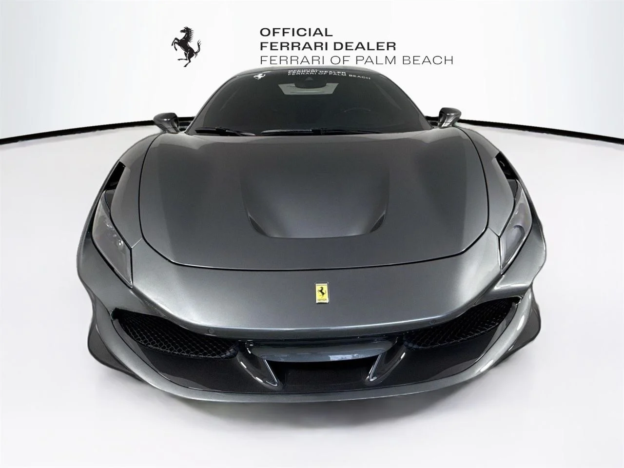 Certified Used 2021 Grigio Silverstone Metallic Ferrari Base image 2