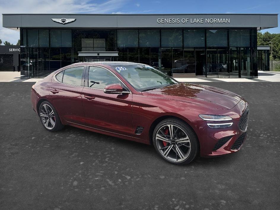 Certified Used 2025 Cavendish Red Genesis 2.5T Sport Prestige image 3