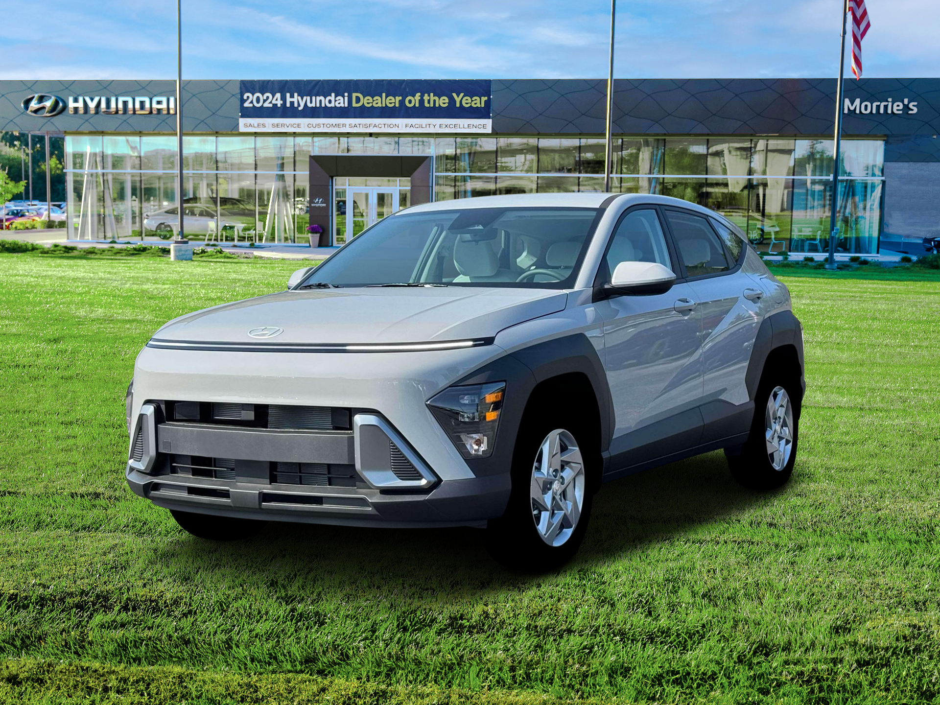 New 2026 Cyber Gray Metallic Hyundai SE AWD image 1