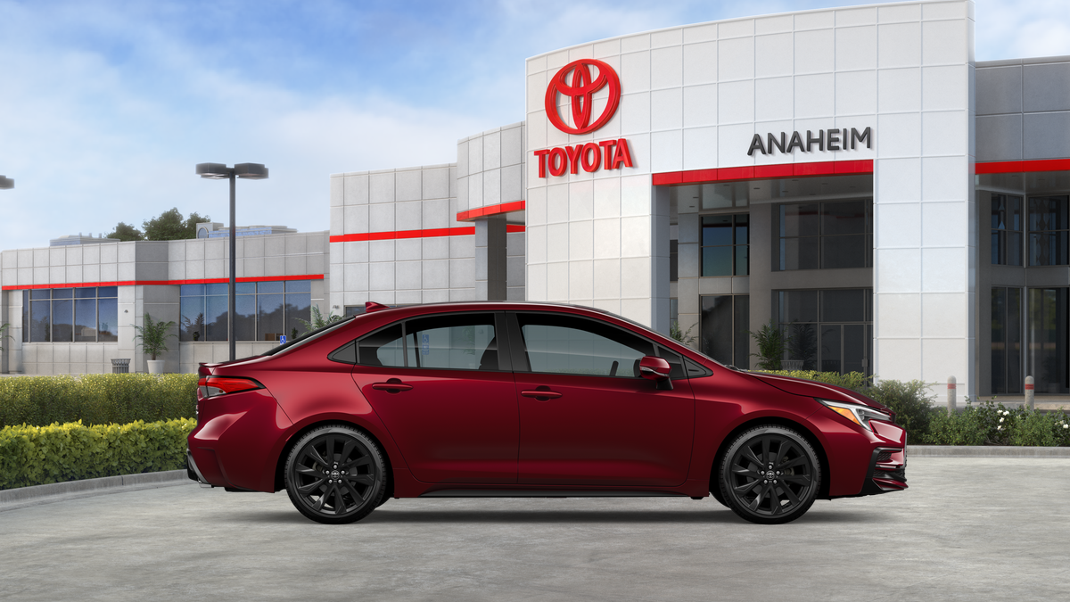 New 2027 Ruby Flare Pearl Toyota Hybrid SE image 12