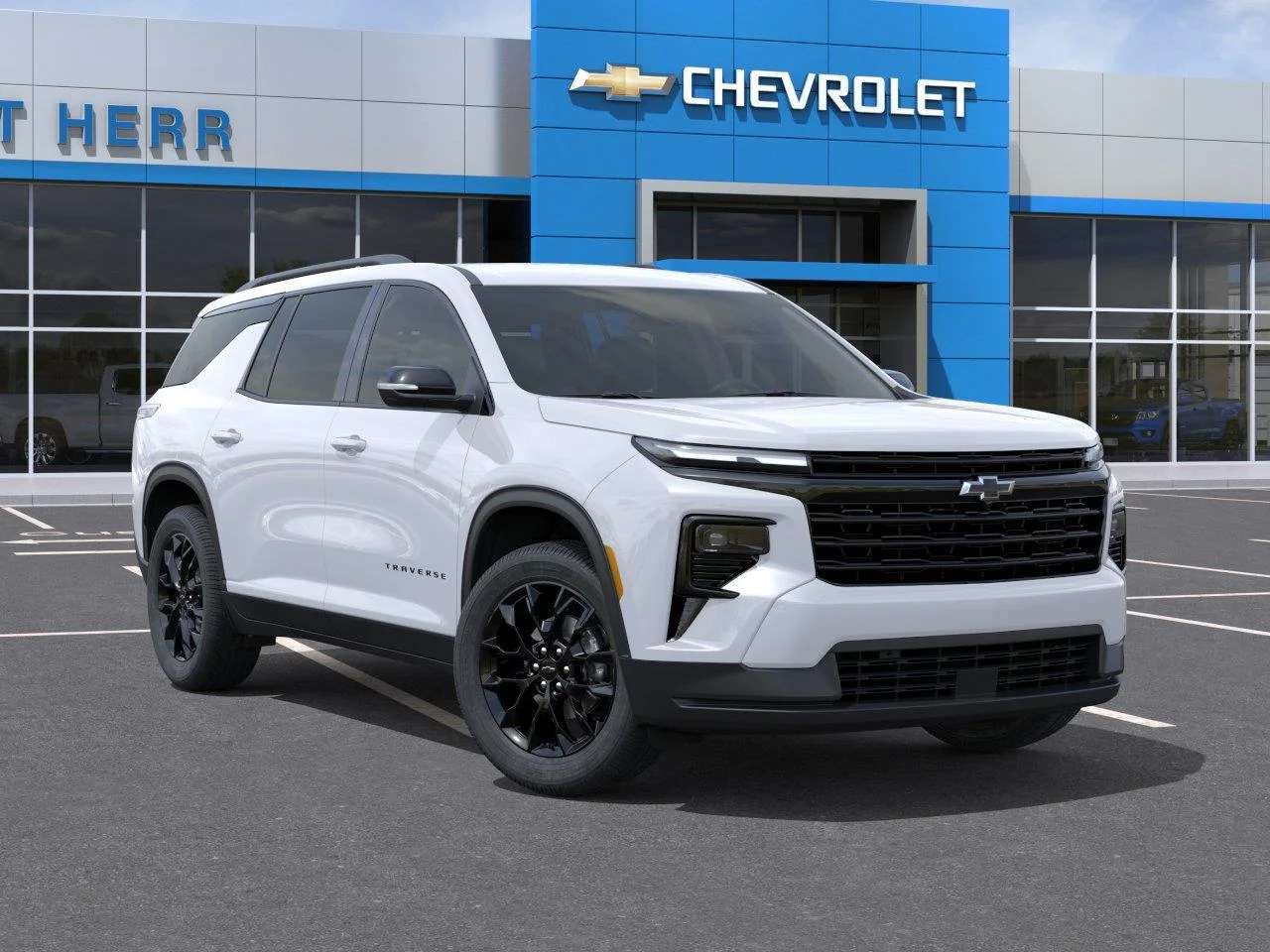 Used 2026 Polar White Tricoat Chevrolet AWD LT image 7