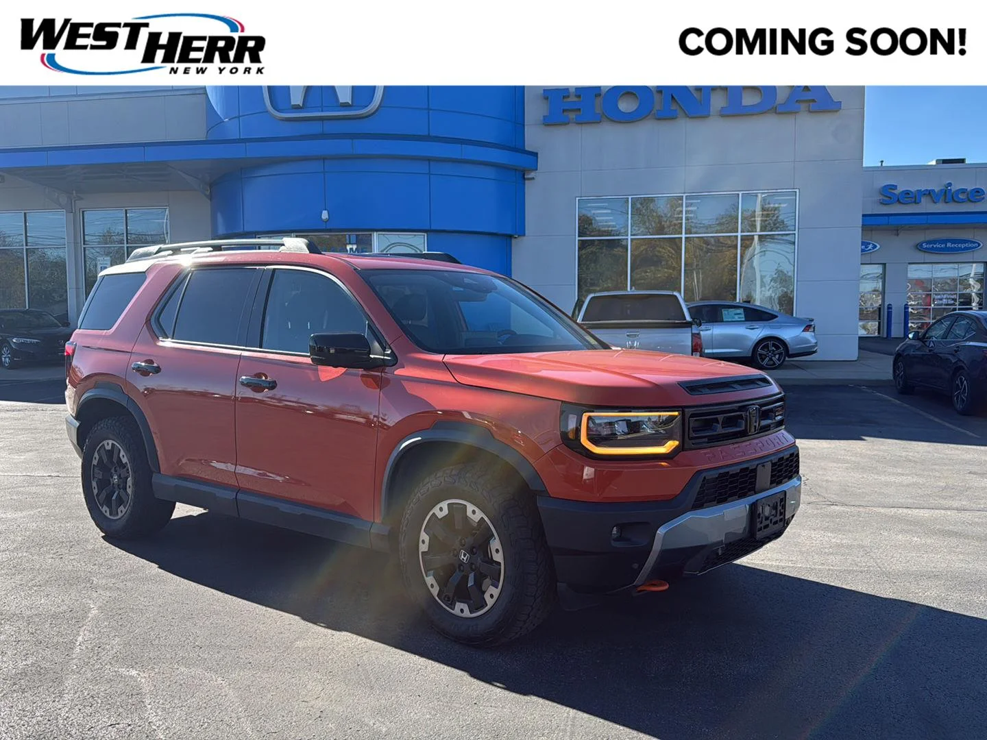 Used 2026 Sunset Orange II Honda TrailSport Elite image 1