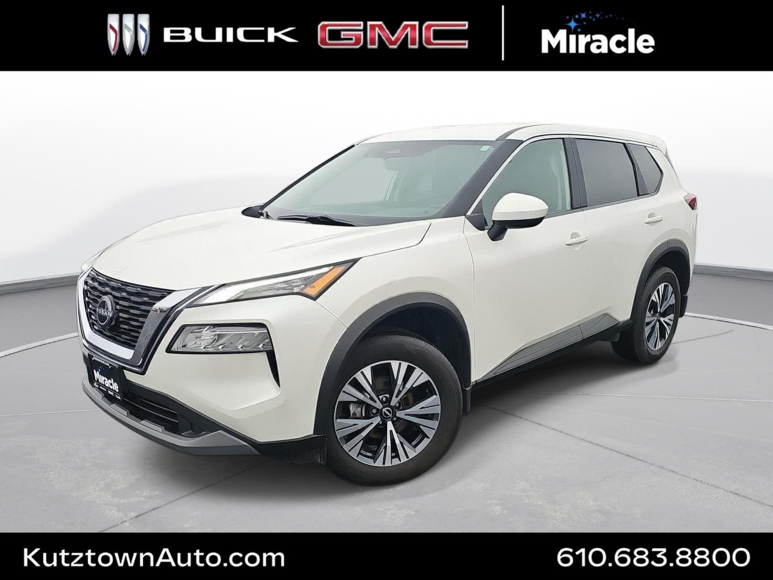 Used 2023 Pearl White Tri Nissan SV image 1