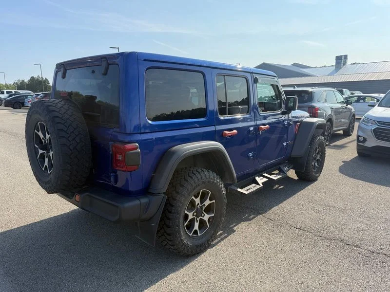 Used 2020 Blue Jeep Unlimited Rubicon image 11