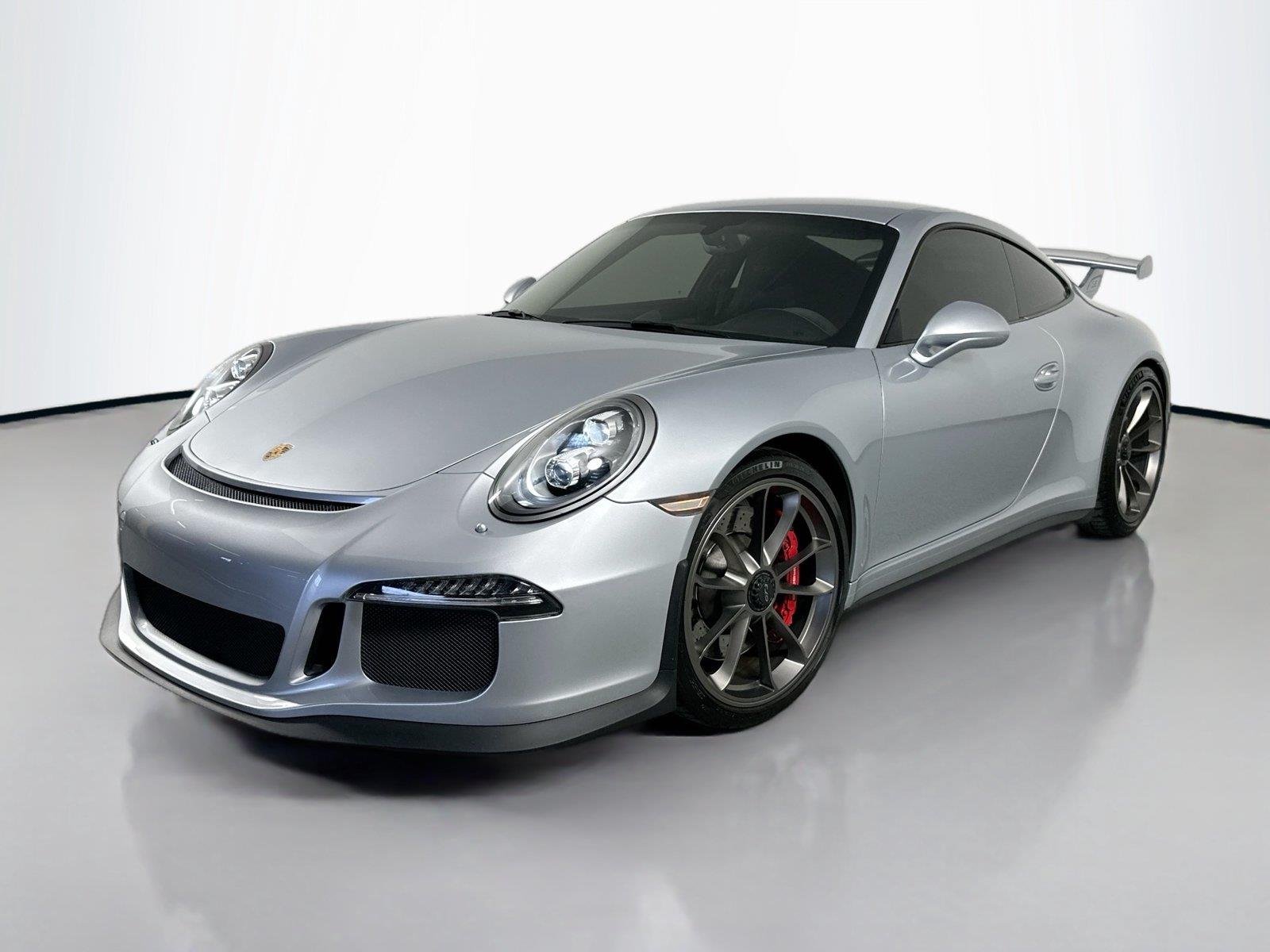 Certified Used 2015 Rhodium Silver Metallic Porsche GT3 image 1
