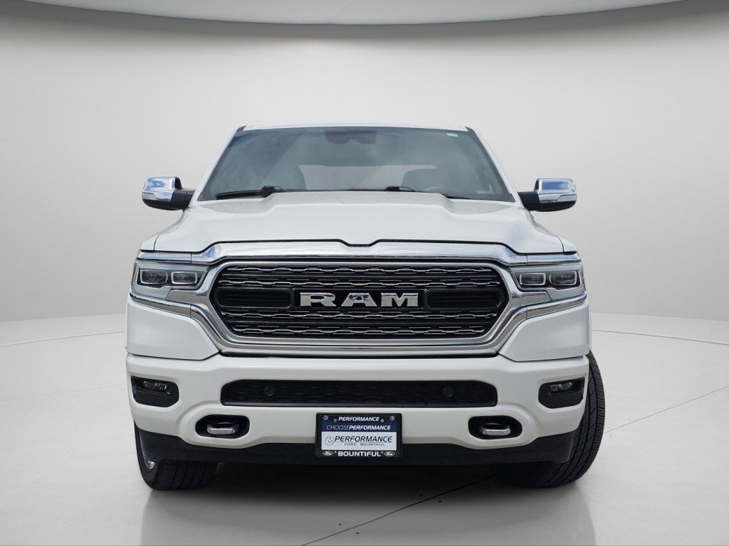 Used 2022 Ivory White Tri-Coat Pearlcoat Ram Limited image 3