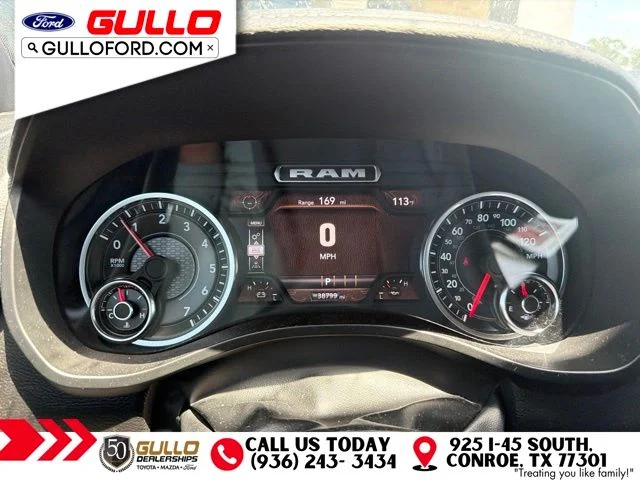 Used 2025 Diamond Black Ram Laramie image 16