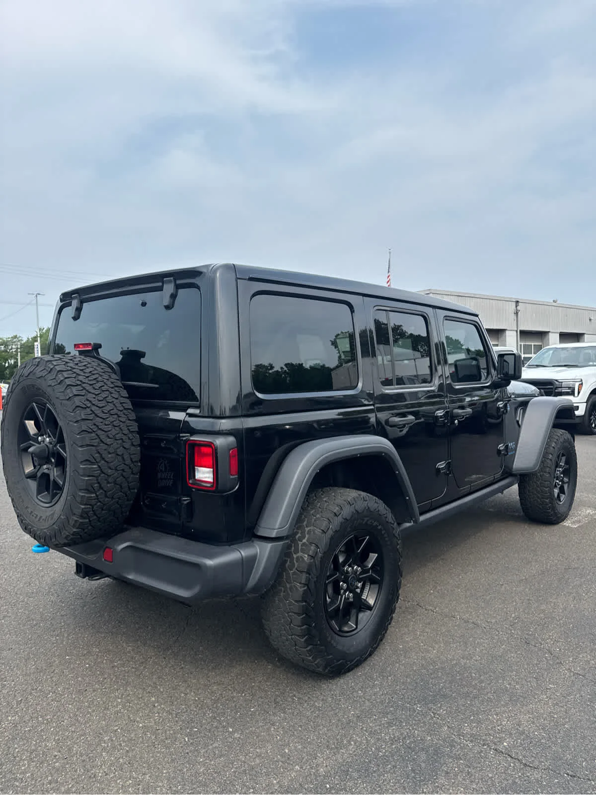 Used 2024 Black Clearcoat Jeep Willys image 5