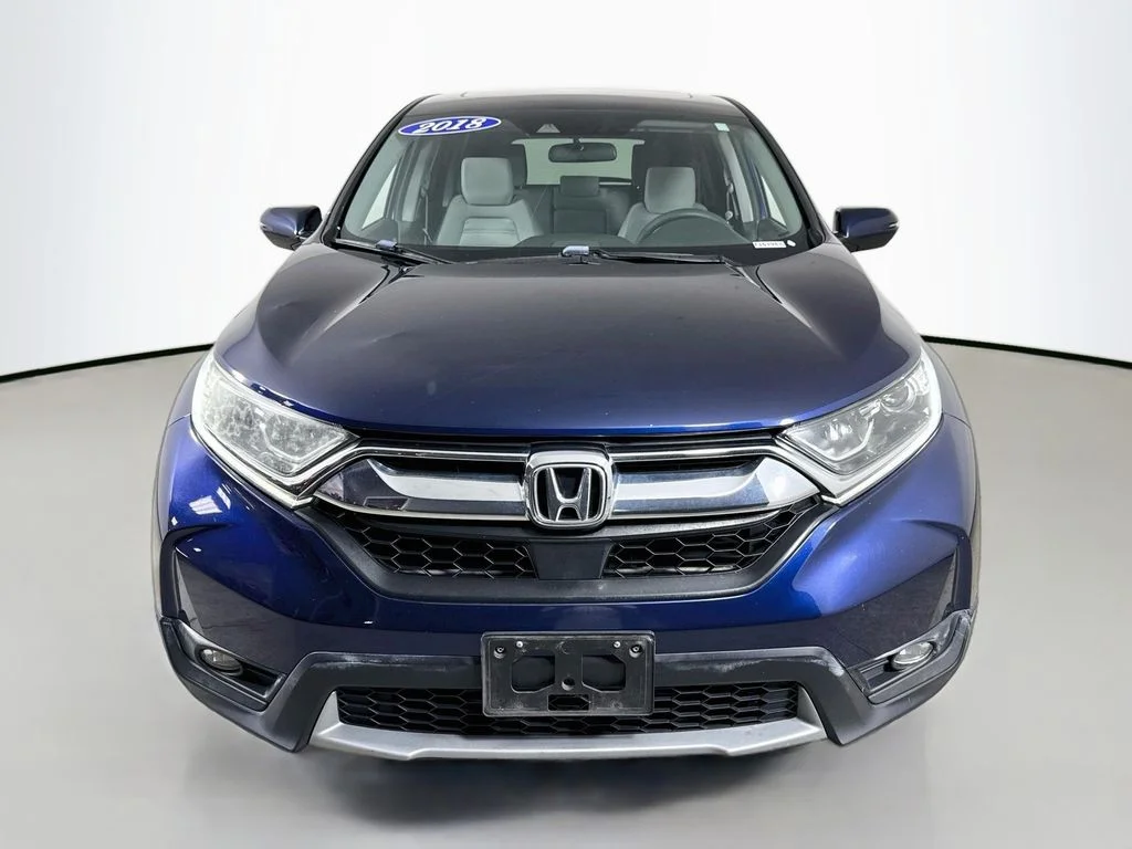 Used 2018 Obsidian Blue Pearl Honda EX image 9