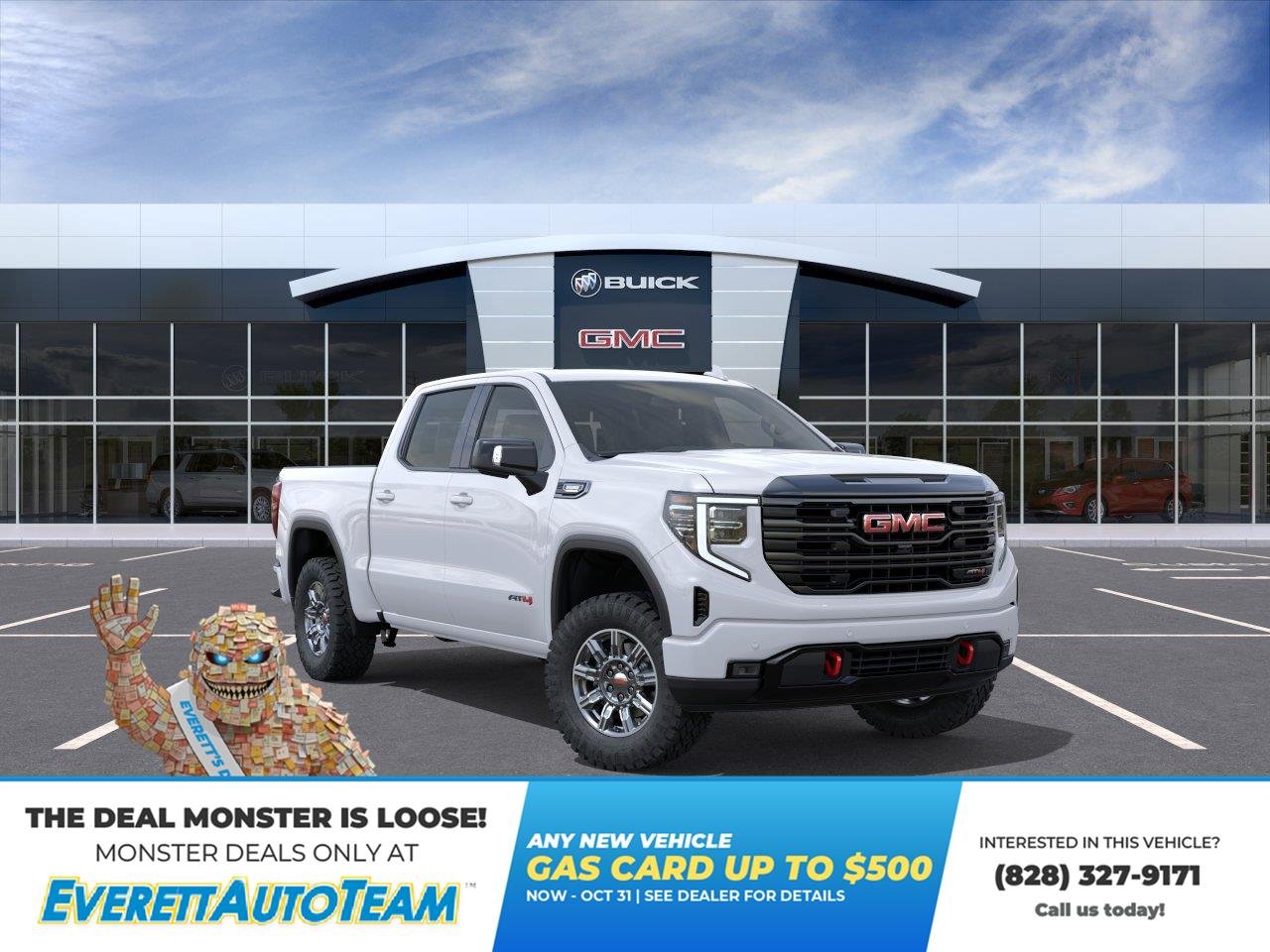 New 2026 Summit White GMC AT4 image 1