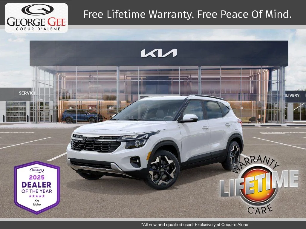 Snow White Pearl 2026 Kia Seltos S AWD SUV / Crossover All-Wheel Drive