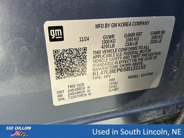Used 2025 Ocean Blue Metallic Buick Sport Touring image 13