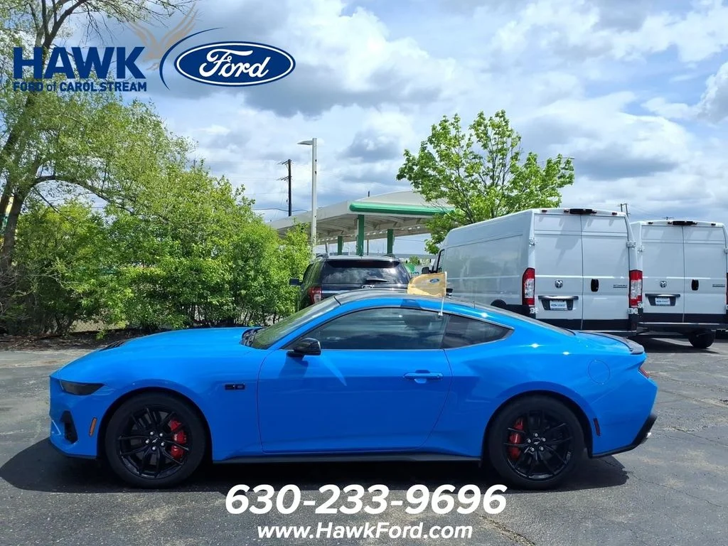 Certified Used 2025 Grabber Blue Ford GT Premium image 4