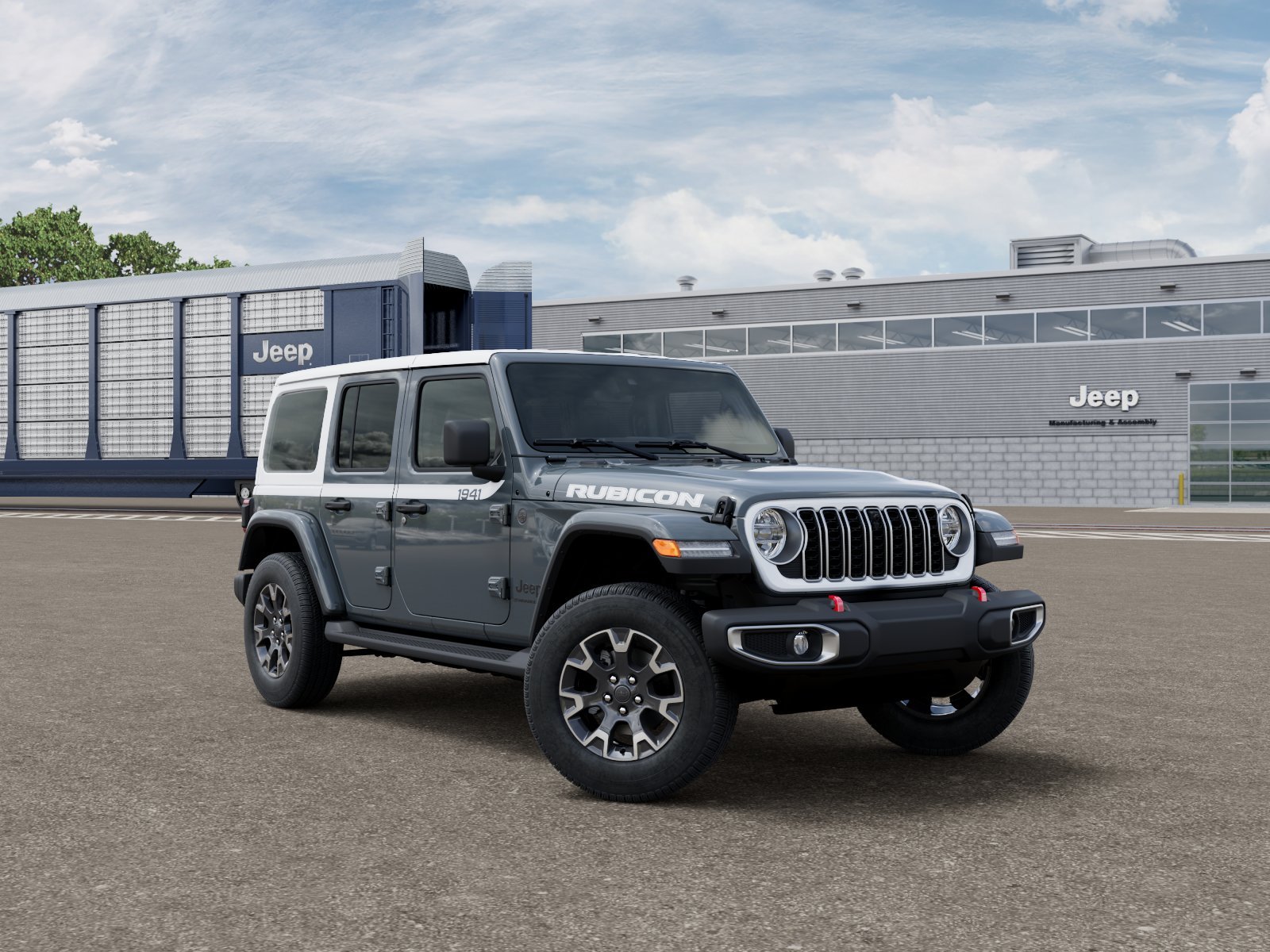 New 2026 Anvil Clear-Coat Exterior Paint Jeep Sahara image 3