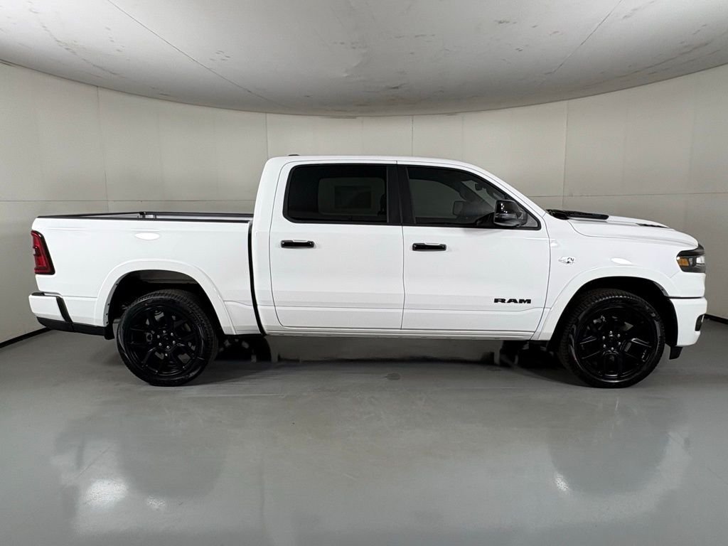 New 2026 Bright White Clear-Coat Exterior Paint RAM Laramie image 9