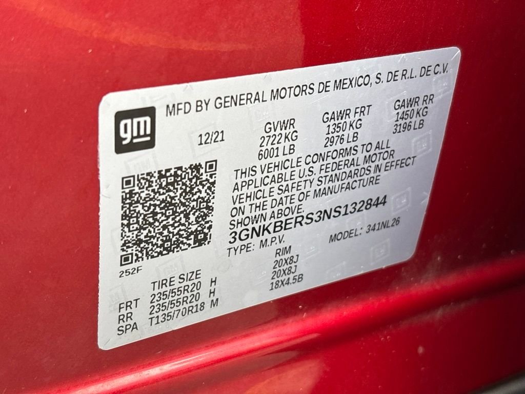 Used 2022 Red Chevrolet RS image 20