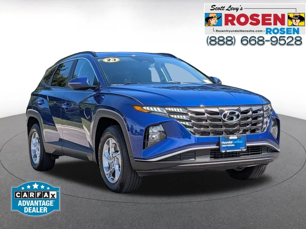 Used 2023 Blue Hyundai SEL image 1