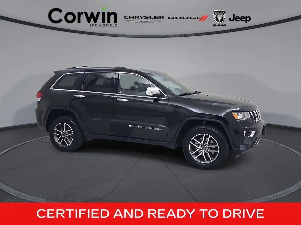 Certified Used 2022 Black Jeep Limited image 1