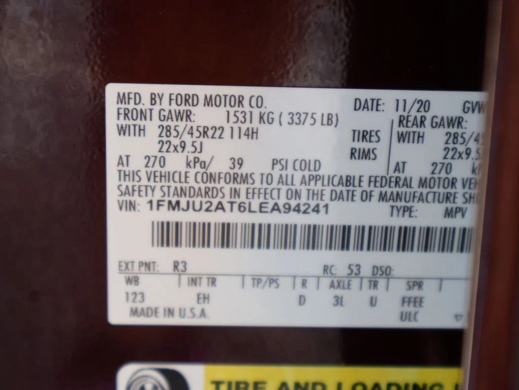 Used 2020 Red Ford Limited image 45