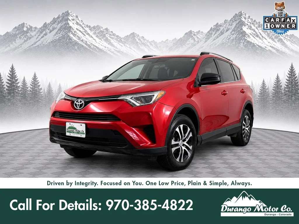Used 2016 Red Toyota LE image 1