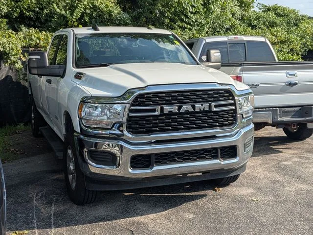 Used 2023 Bright White Clearcoat Ram Big Horn image 3