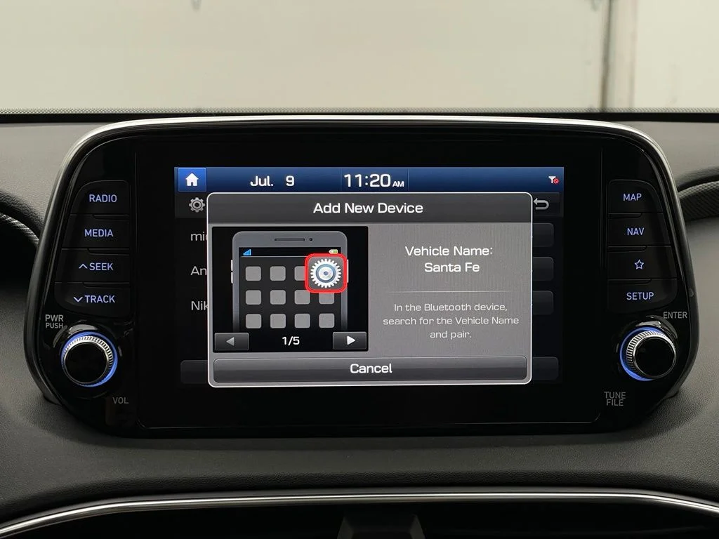 Used 2020 Scarlet Red Hyundai Limited image 26